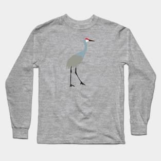 Sandhill crane Long Sleeve T-Shirt